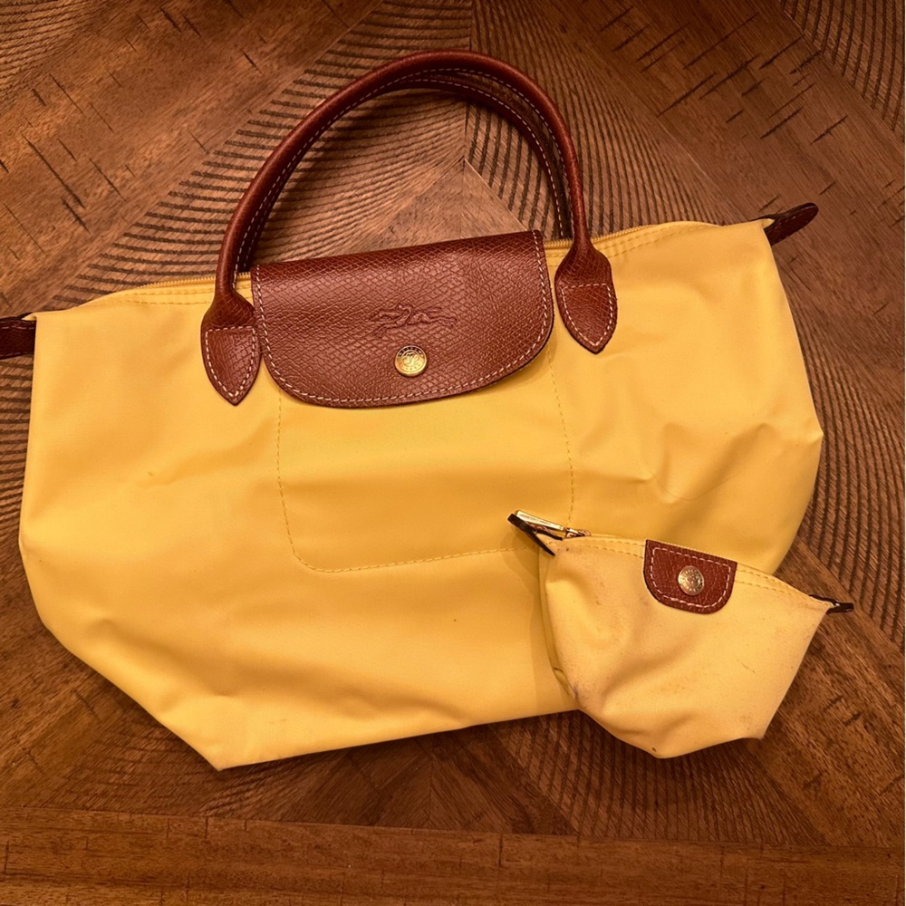Longchamp Mini Handbag and Change Pouch